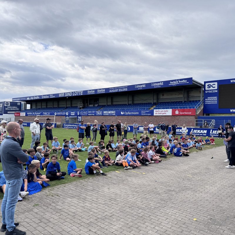 Platz 1 beim Fußballturnier aller Grundschulen der Gemeinde Lotte